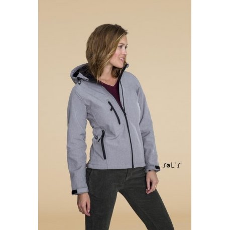 SOL'S - SOFTSHELL FEMME À CAPUCHE - REPLAY WOMEN