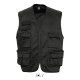 SOL'S - GILET REPORTER MULTIPOCHES - WILD