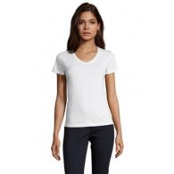 SOL'S - TEE-SHIRT FEMME COL ROND - IMPERIAL WOMEN - BLANC