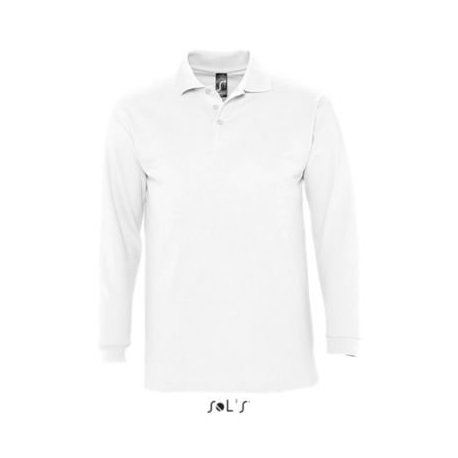 SOL'S - POLO HOMME - WINTER II - BLANC