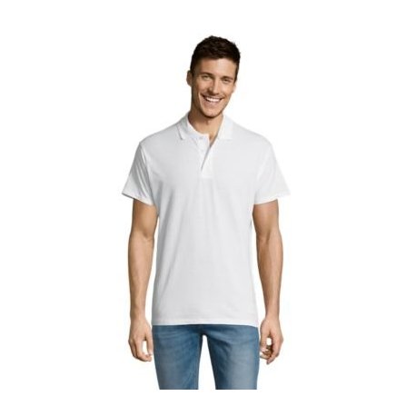 SOL'S - POLO HOMME - SUMMER II - BLANC