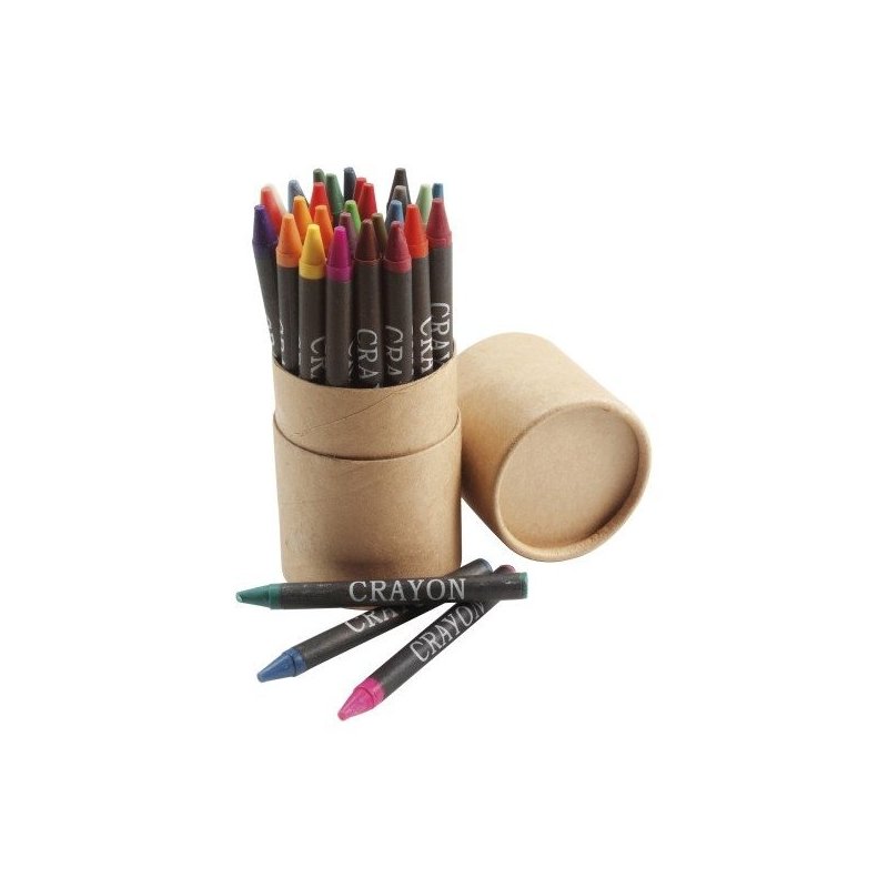 BERNT - TUBE DE 30 CRAYONS GRAS. PERSONNALISABLE