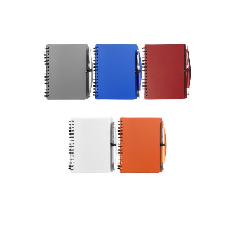 ECKEHARD - CARNET À SPIRALE DE FORMAT A6 PERSONNALISABLE