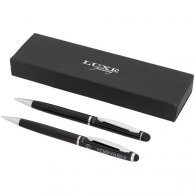 PARURE STYLO À BILLE ET STYLO À BILLE STYLET PERSONNALISABLE