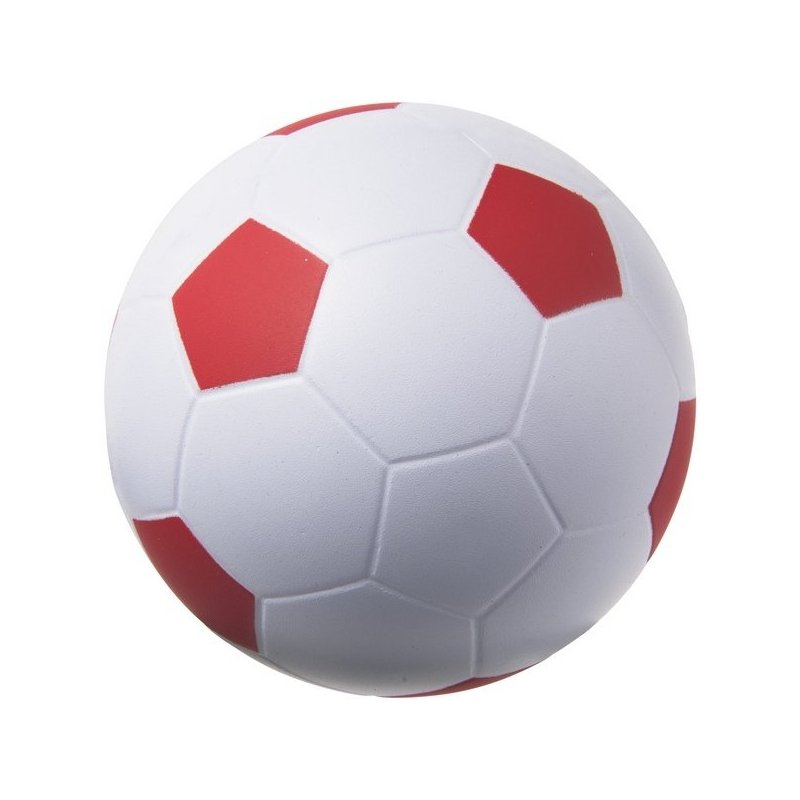 Boules de polyrésine peintes ballon de football - Sac 6 unités