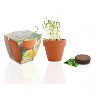 KIT DE PLANTATION TERRE CUITE 9 CM PUBLICITAIRE