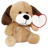 CHIEN EN PELUCHE PEPPO PERSONNALISABLE