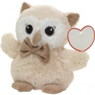 HIBOU EN PELUCHE HELGA PERSONNALISABLE