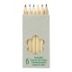 NYSSA - 6 PETITS CRAYONS EN COULEUR TINY TREE PUBLICITAIRE