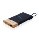 ASAF - BATTERIE DE SECOURS AVEC INDUCTION QI 5W BAMBOO X PERSONNALISABLE