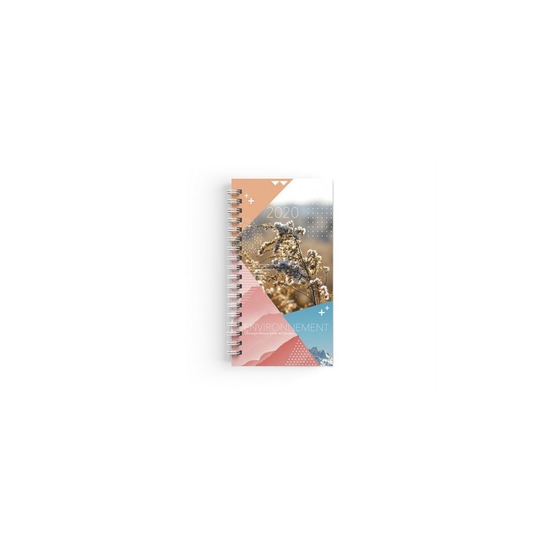 Agenda emboite personnalise semainier paris 210x270