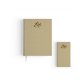 AGENDA MINI KRAFT - 90X165MM PERSONNALISABLE