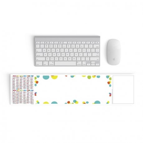 SOUS-MAIN GRAPHIQUE 25 FEUILLETS AVEC GRILLE PERSONNALISABLE