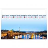 SOUS-MAIN PARIS 500 X 350 MM 25 FEUILLETS AVEC GRILLE PERSONNALISABLE