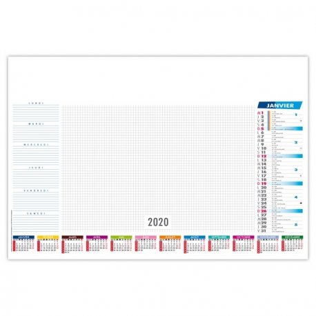 SOUS-MAIN VARIABLE ECOLIER 500X350MM PERSONNALISABLE