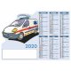 PRO AMBULANCIER - MIDI LEGER SOUPLE - DECOUPE - 430X310MM - MARQUAGE QUADRI PERSONNALISABLE