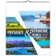 ILLUSTRE PAYSAGES ET PATRIMOINE - 13 FEUILLETS - 330X400MM - SANS MARQUAGE PERSONNALISABLE