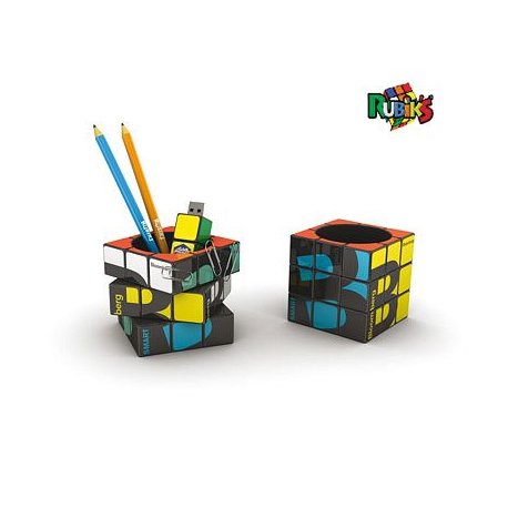 Rubik's cube -  Pot à crayons publicitaire - LE cadeau CE