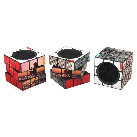 Rubik's  - Enceinte bluetooth 3W personnalisable - LE cadeau CE