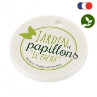 Véra - JETON 1 EUR EN BIOPLASTIQUE publicitaire