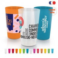 Odoric - GOBELET PLASTIQUE REUTILISABLE 30 cl publicitaire