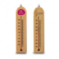 Woody - thermomètre en bois personnalisable