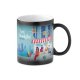 Magic - 330 ml - Mug noir sublimation personnalisable - LE cadeau CE