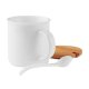 Iseult - 380ml- Mug porcelaine avec cuillère personnalisable - LE cadeau CE