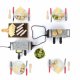 Ethan - Raclette 2 ou 4 personnes personnalisable - LE cadeau CE