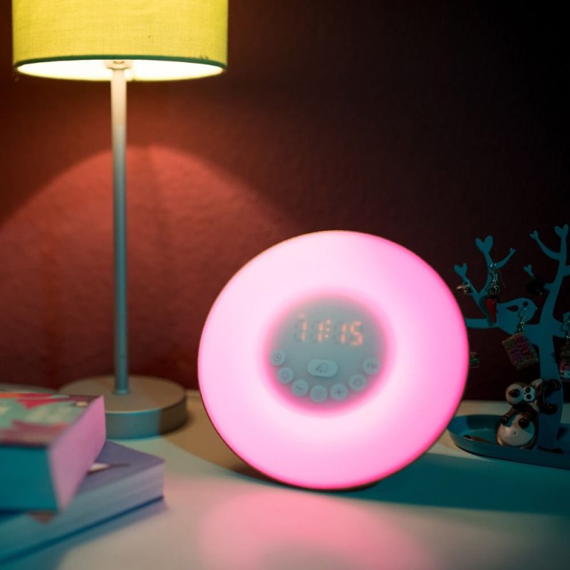 EVETTE - LAMPE RÉVEIL AVEC SIMULATEUR D'AUBE… - LE cadeau CE