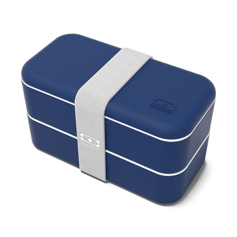 Lunch Box Monbento - Original Denim 1L + Couverts + Bouteille