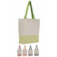 Hawai - Sac de plage en coton et jute