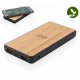 Bonnie - 8000 mAh -  Batterie extrerne induction 5W en bambou publicitaire - LE cadeau CE