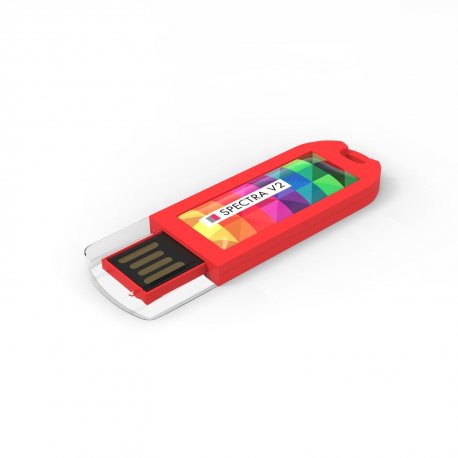 Spectra V2 - Clé USB doming quadri publicitaire - LE cadeau CE