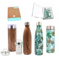 YOKO DESIGN - COFFRET BOUTEILLE & THEIERE personnalisable - LE cadeau CE