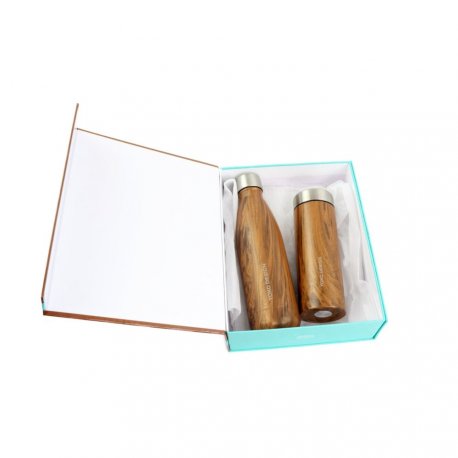 YOKO DESIGN - COFFRET BOUTEILLE & THEIERE personnalisable - LE cadeau CE