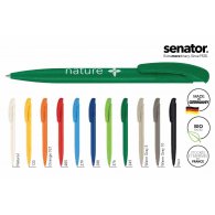 SENATOR - Stylo bille en bioplastique Nature Plus Matt personnalisable