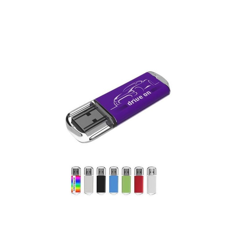 Clé USB Personnalisée avec Votre Texte (32 Go, Or) - Un Cadeau Original et  Unique - USB 3.0