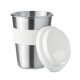 Fernande - Tasse en acier inox. 350ml personnalisable - LE cadeau CE